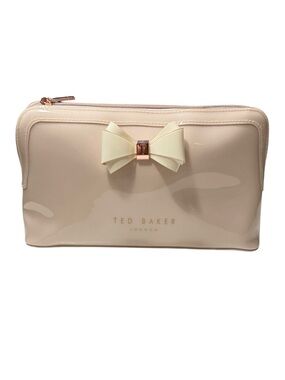 Ted Baker Blush Cream Bow Cosmetic Pouch